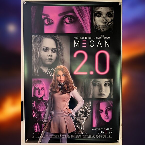 M3GAN 2.0 (2025) - ORIGINAL DOUBLE SIDED MOVIE POSTER - Picture 1 of 2